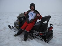 Pep a la glacera Vatnajökull, la més gran d'Europa